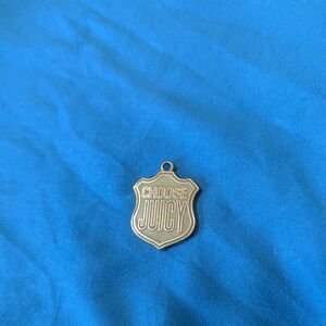 Juicy Couture Limited Edition Gold Shield Pendant